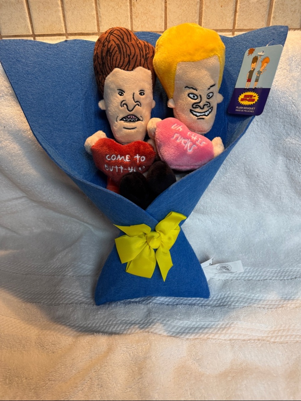 New Beavis & Butt-Head Plush Bouquet Valentines Day Gift